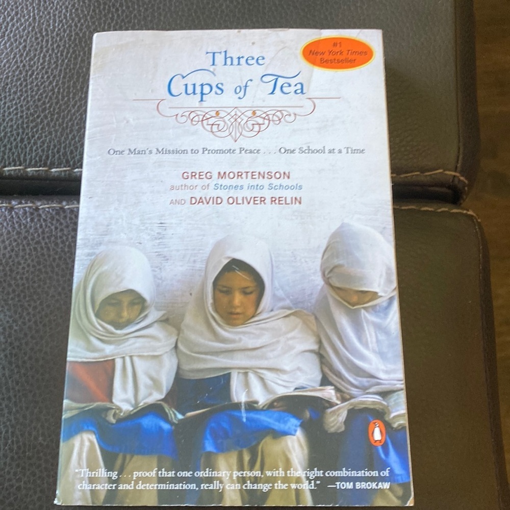 Three Cups of Tea book